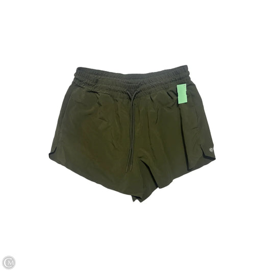 Athletic Shorts By Athleta In Green, Size: M