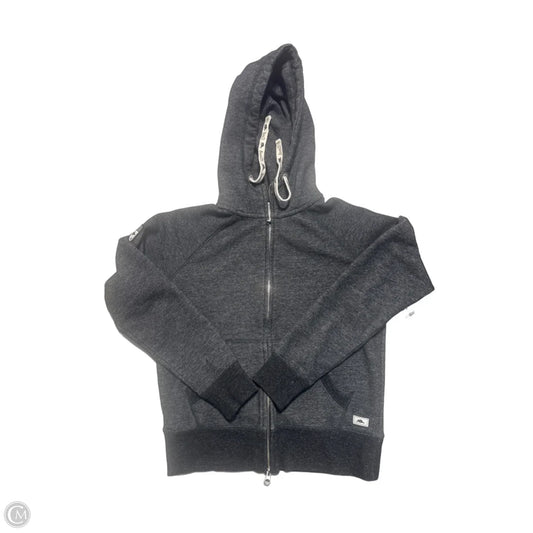 Sweatshirt Hoodie By Roots In Grey, Size: L