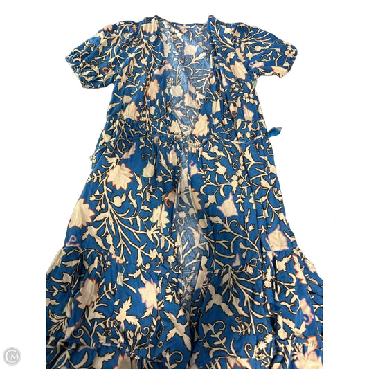 Dress Casual Maxi By Knox Rose In Blue, Size: Xxl