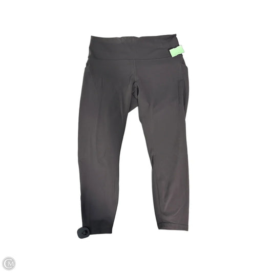 Athletic Leggings By Lululemon In Grey, Size: 14