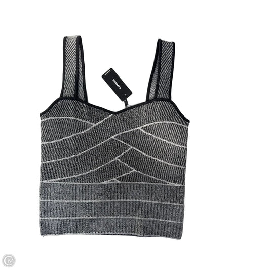 Tank Top By Express In Grey, Size: Xs