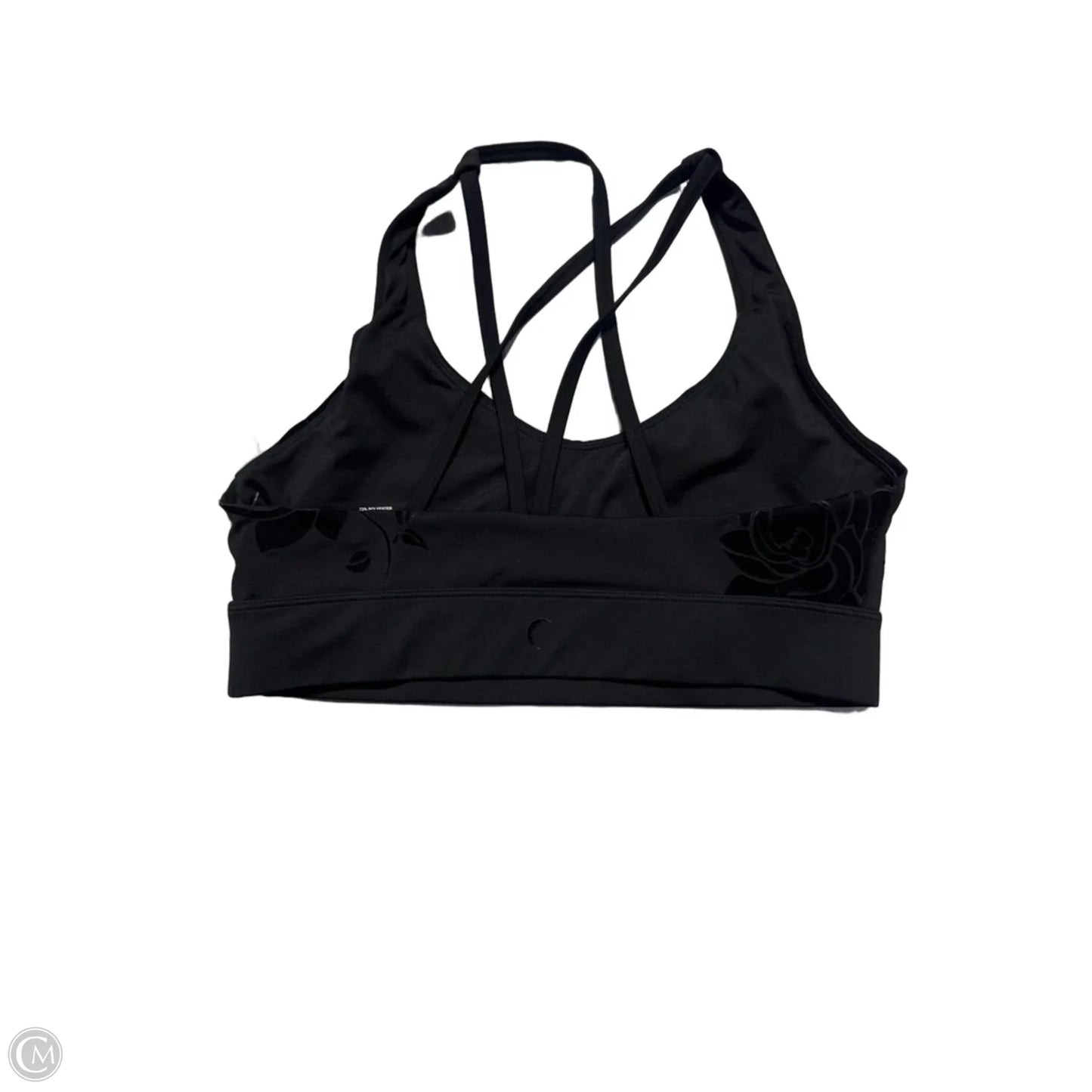 Athletic Bra By Zyia In Black, Size: L