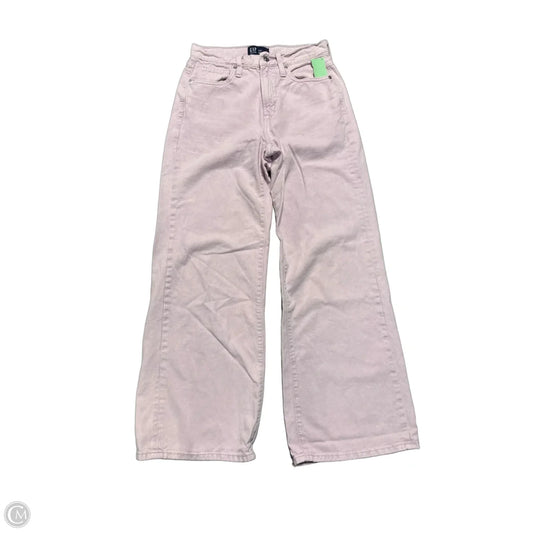 Jeans Wide Leg By Gap In Purple, Size: 2