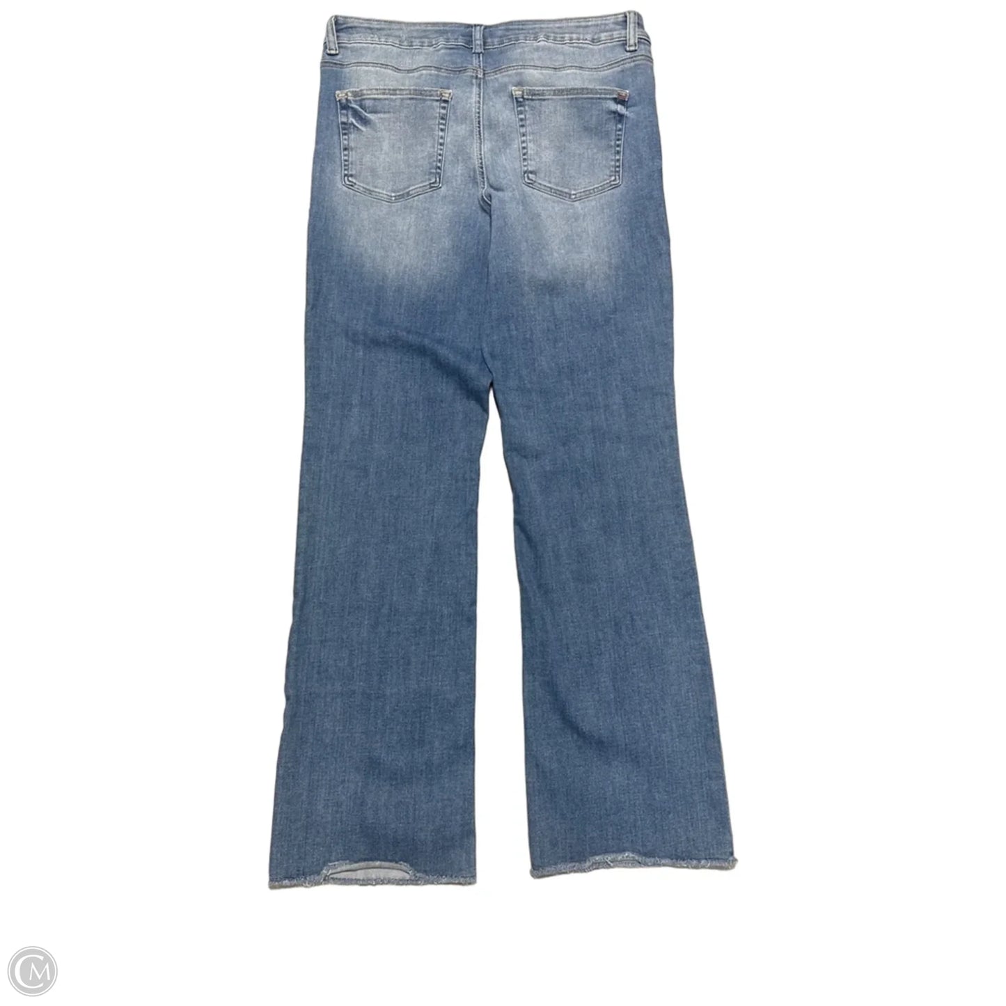 Jeans Wide Leg By Maurices In Blue Denim, Size: 16l