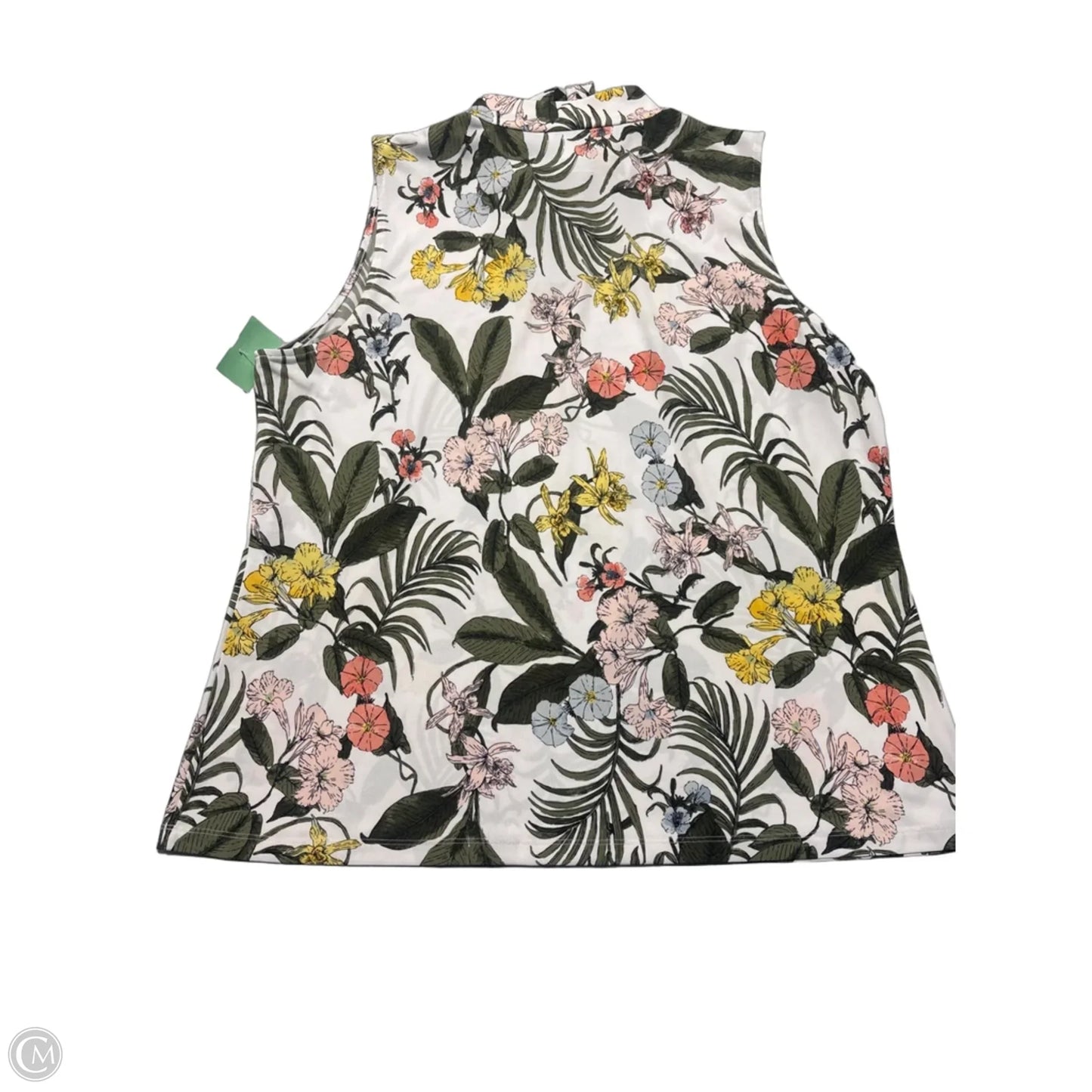 Top Short Sleeve By Apt 9 In Black, Size: Xl