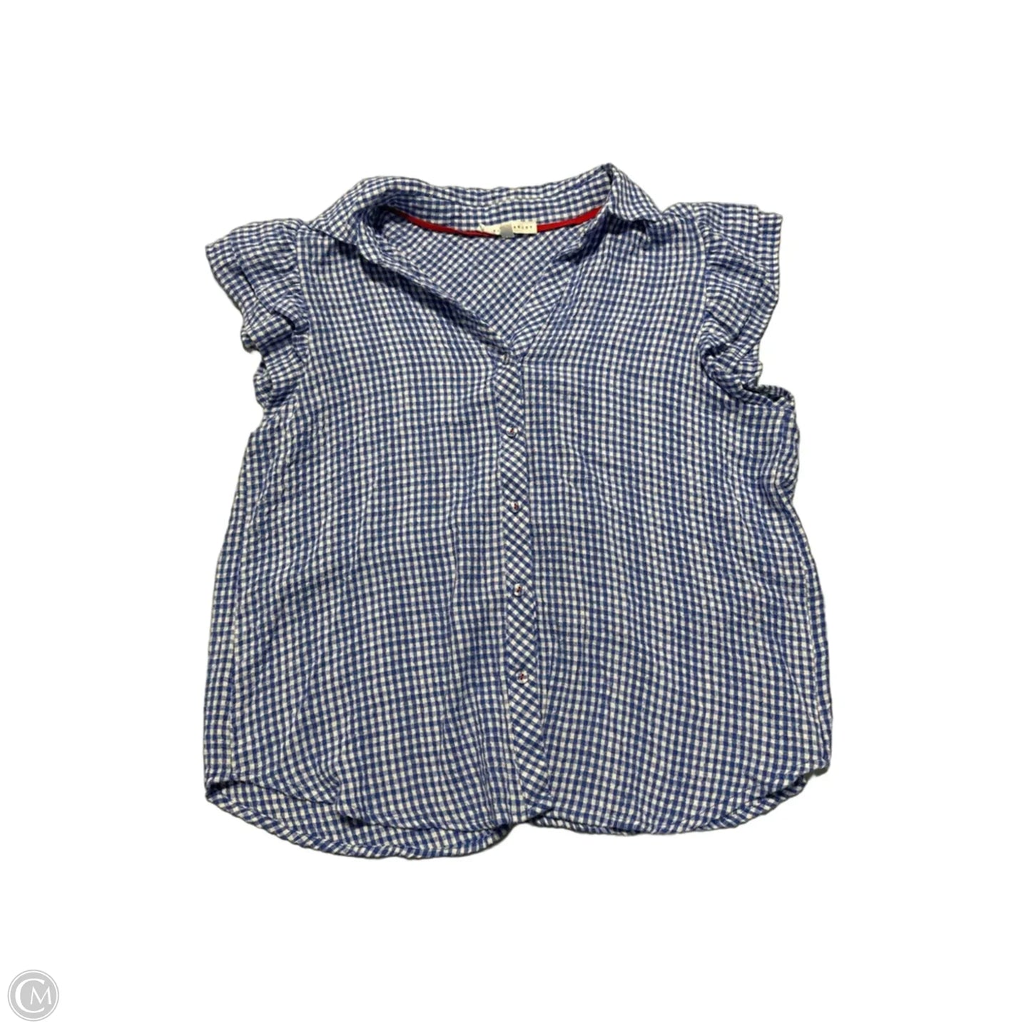 Top Short Sleeve By Jane And Delancey In Blue, Size: M