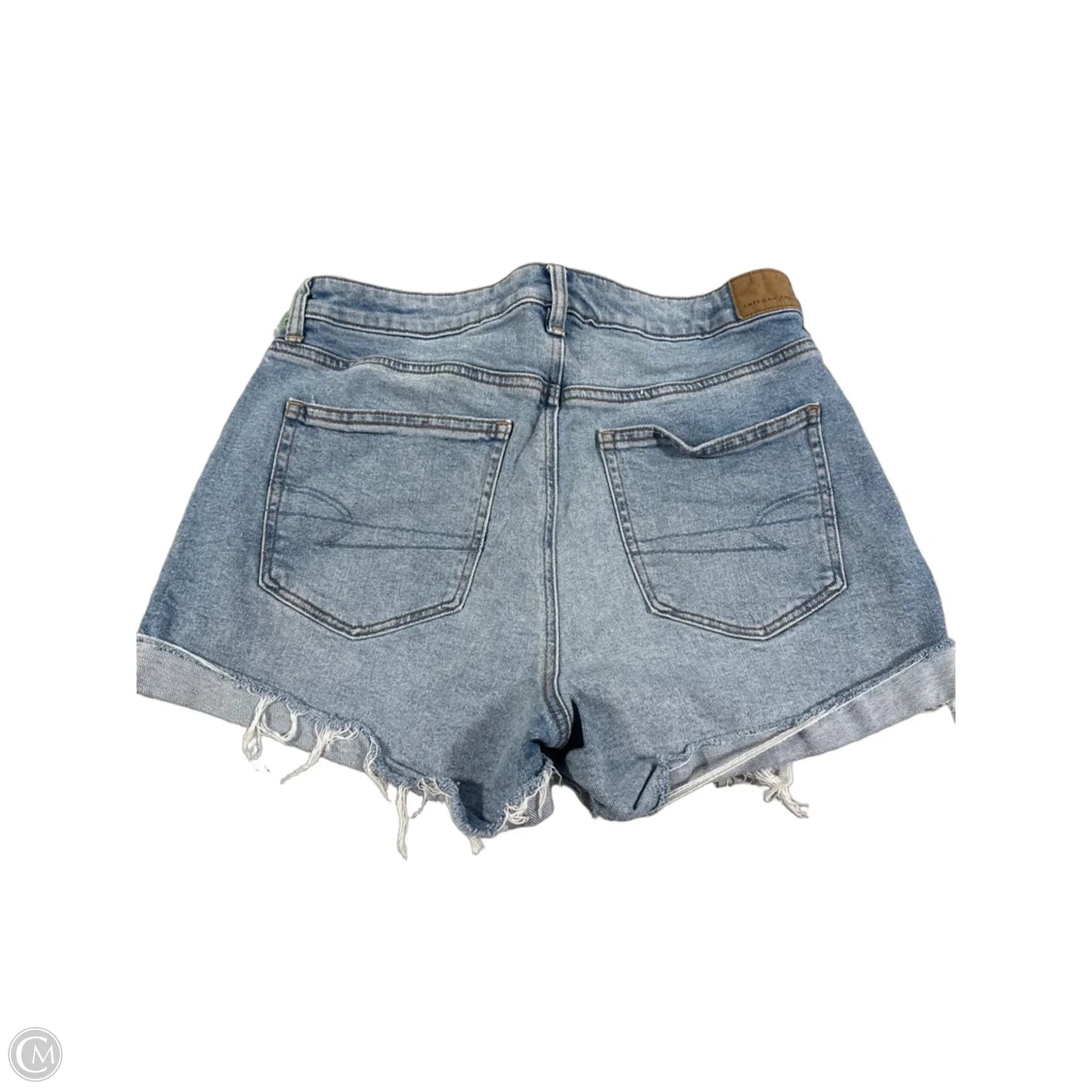 Shorts By American Eagle In Blue Denim, Size: 8