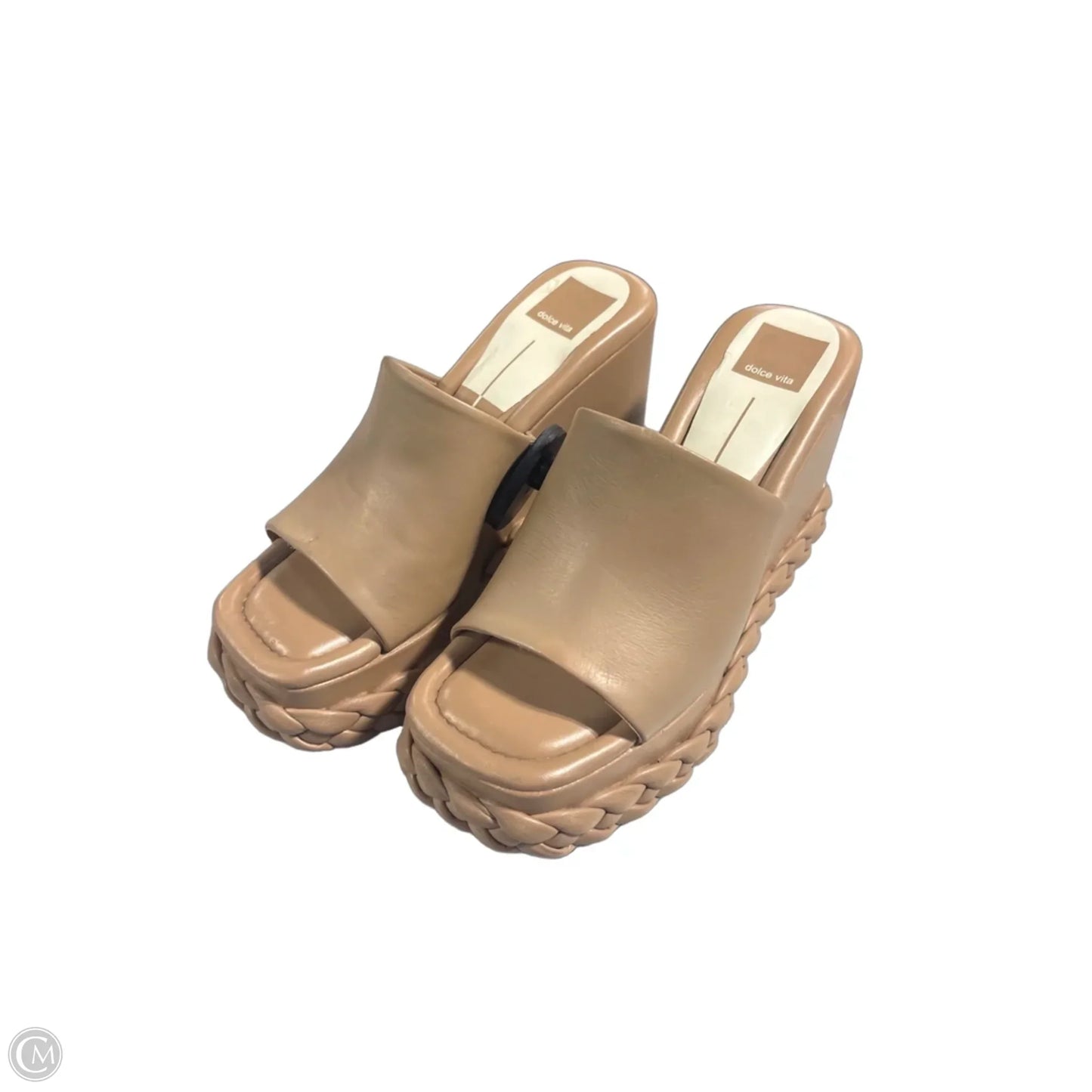 Shoes Heels Wedge By Dolce Vita In Tan, Size: 7