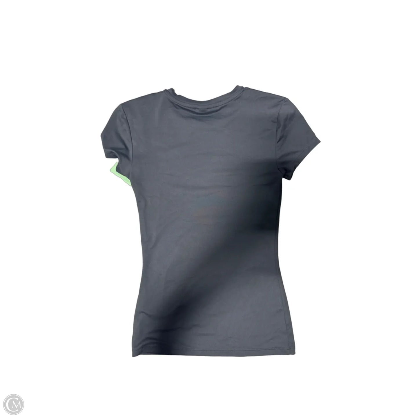 Top Short Sleeve By H&m In Grey, Size: Xs