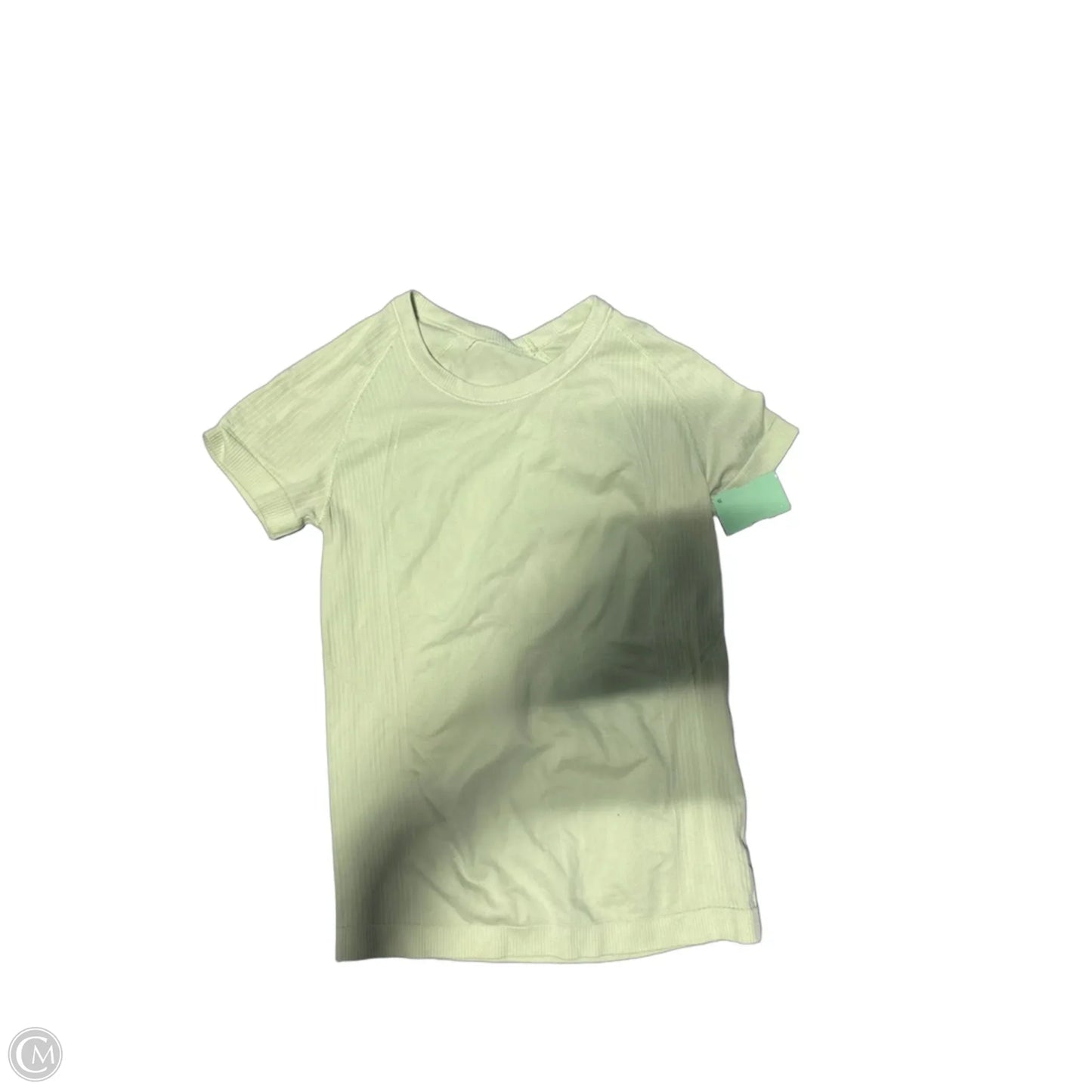 Athletic Top Short Sleeve By Old Navy In Green, Size: Xs