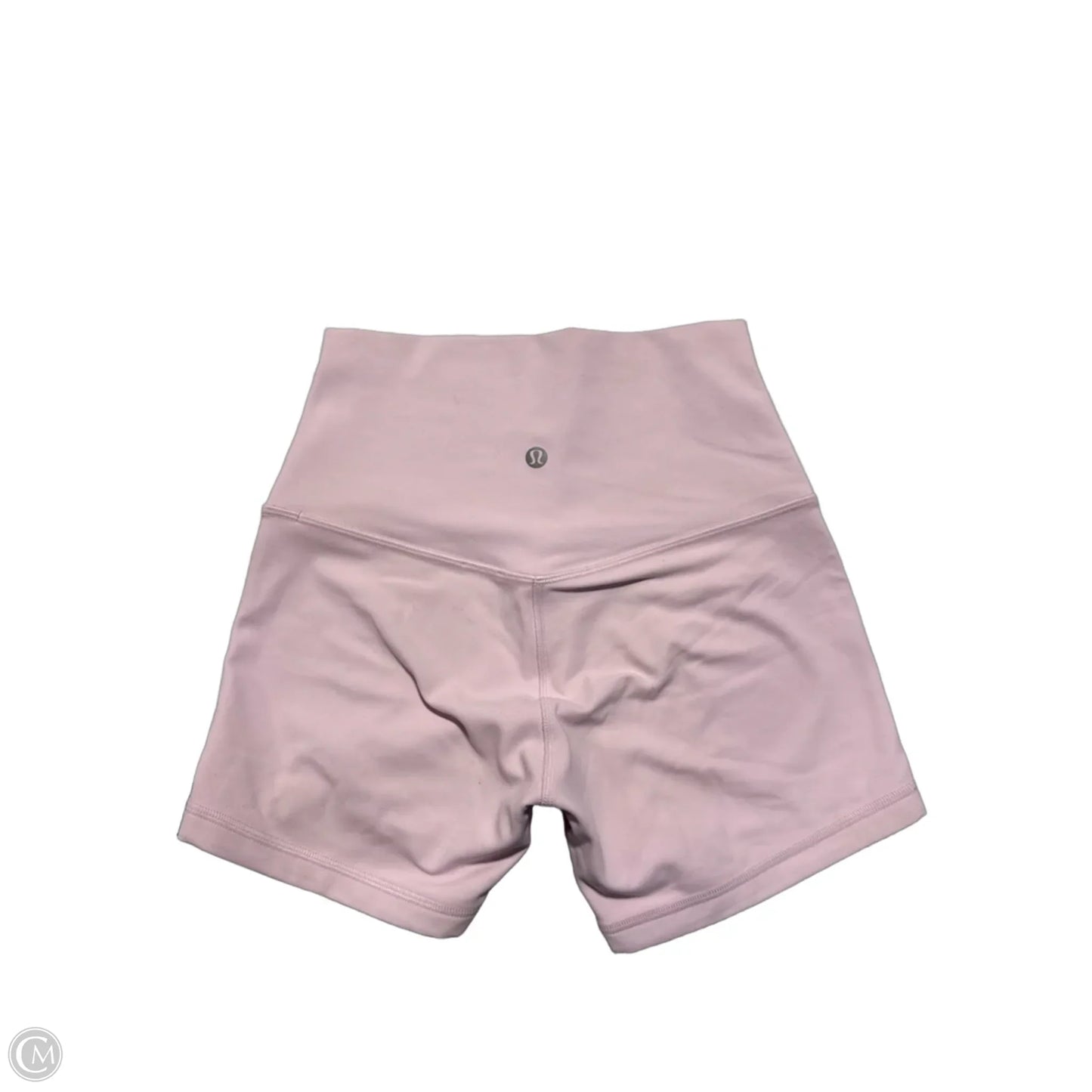 Athletic Shorts By Lululemon In Pink, Size: 4