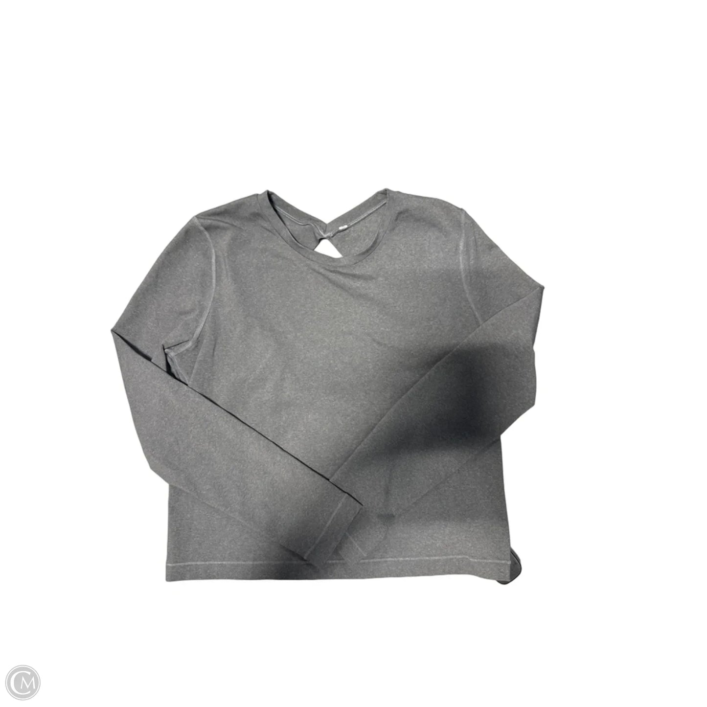 Top Long Sleeve By Lululemon In Grey, Size: 10