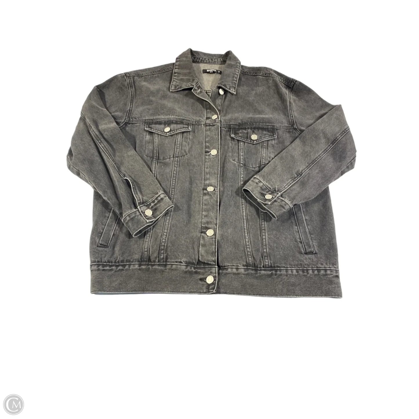 Jacket Denim By Cmc In Black, Size: M