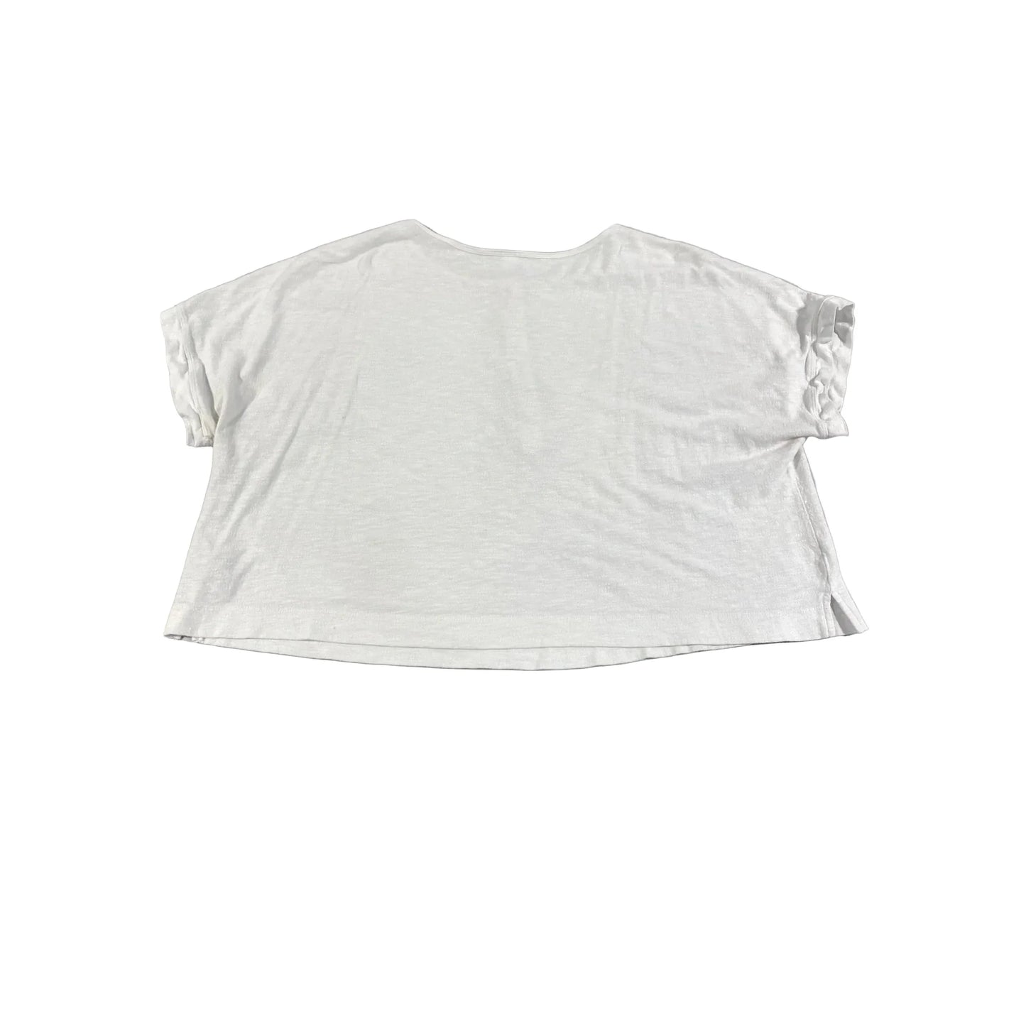 Top Short Sleeve By Old Navy In White, Size: Xxl