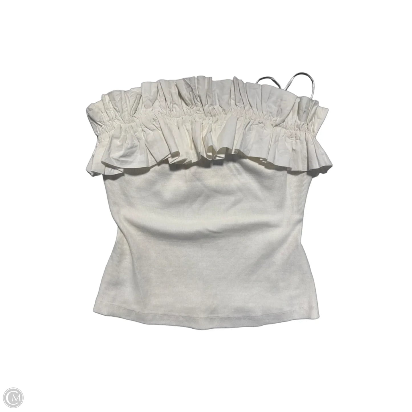 Top Sleeveless By Maeve In White, Size: M