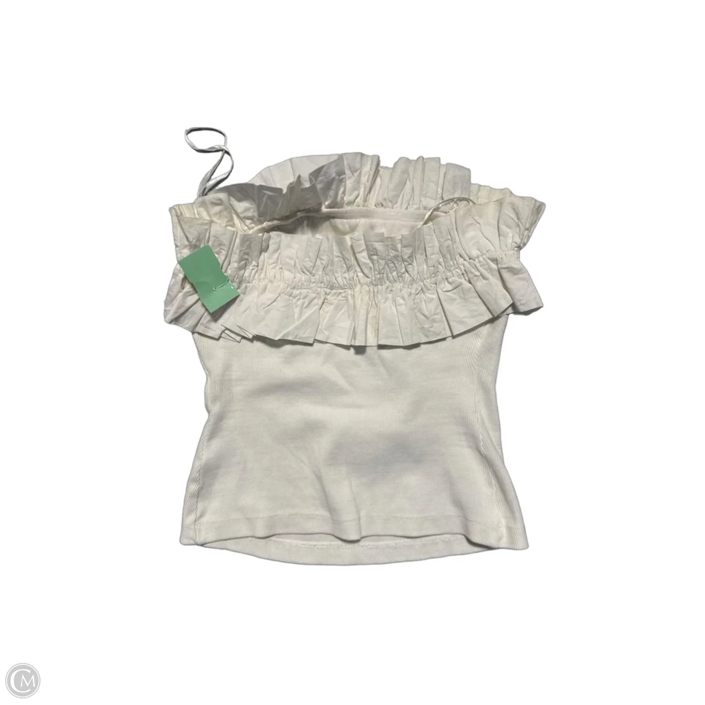 Top Sleeveless By Maeve In White, Size: M