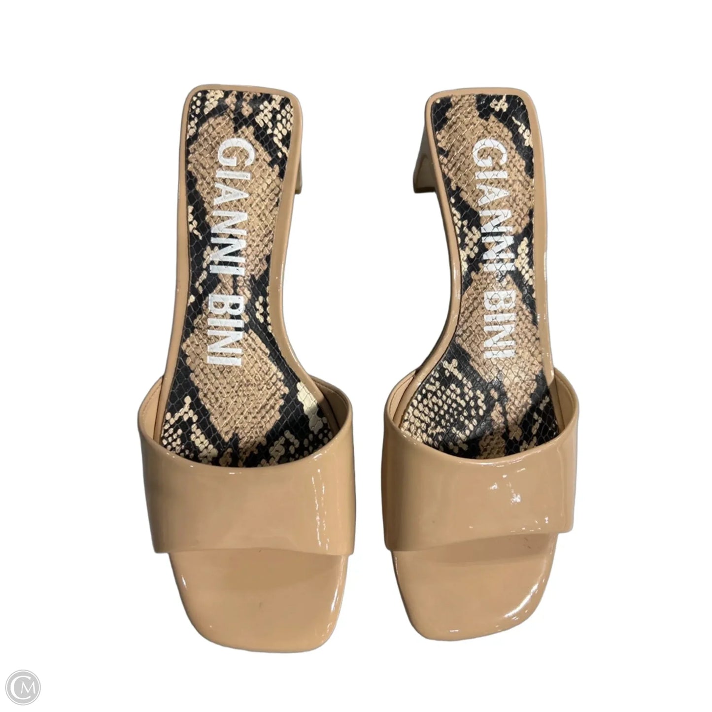 Shoes Heels Block By Gianni Bini In Tan, Size: 8