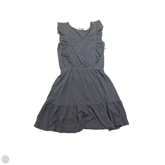Dress Casual Midi By Loft In Grey, Size: M