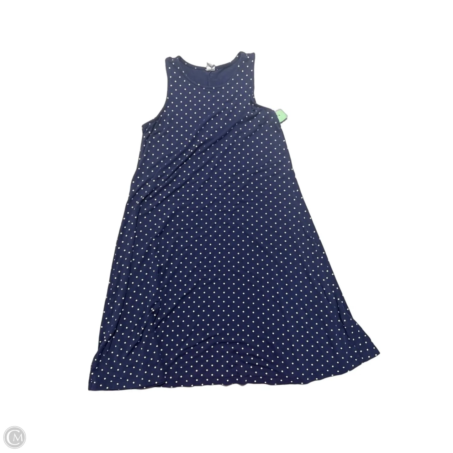 Dress Casual Midi By Old Navy In Navy, Size: Xs
