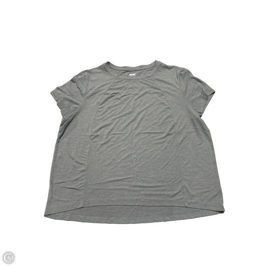Athletic Top Short Sleeve By Avia In Blue, Size: Xl