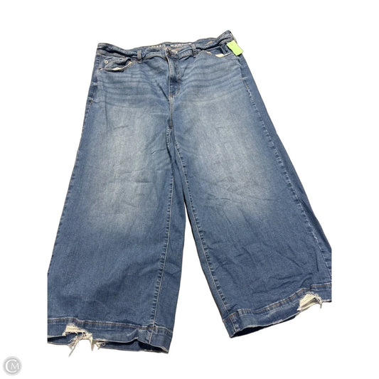 Jeans Wide Leg By Torrid In Blue, Size: 20
