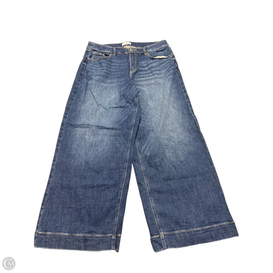 Jeans Wide Leg By Lane Bryant In Blue, Size: 16