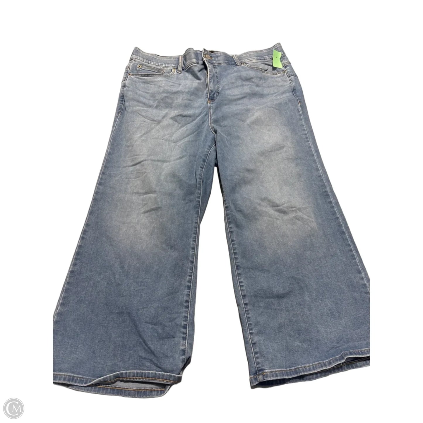 Jeans Wide Leg By Torrid In Blue, Size: 20