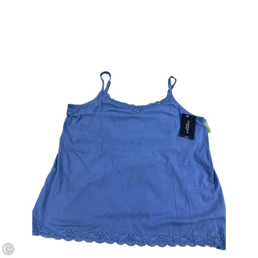 Tank Top By Sonoma In Blue, Size: 2x