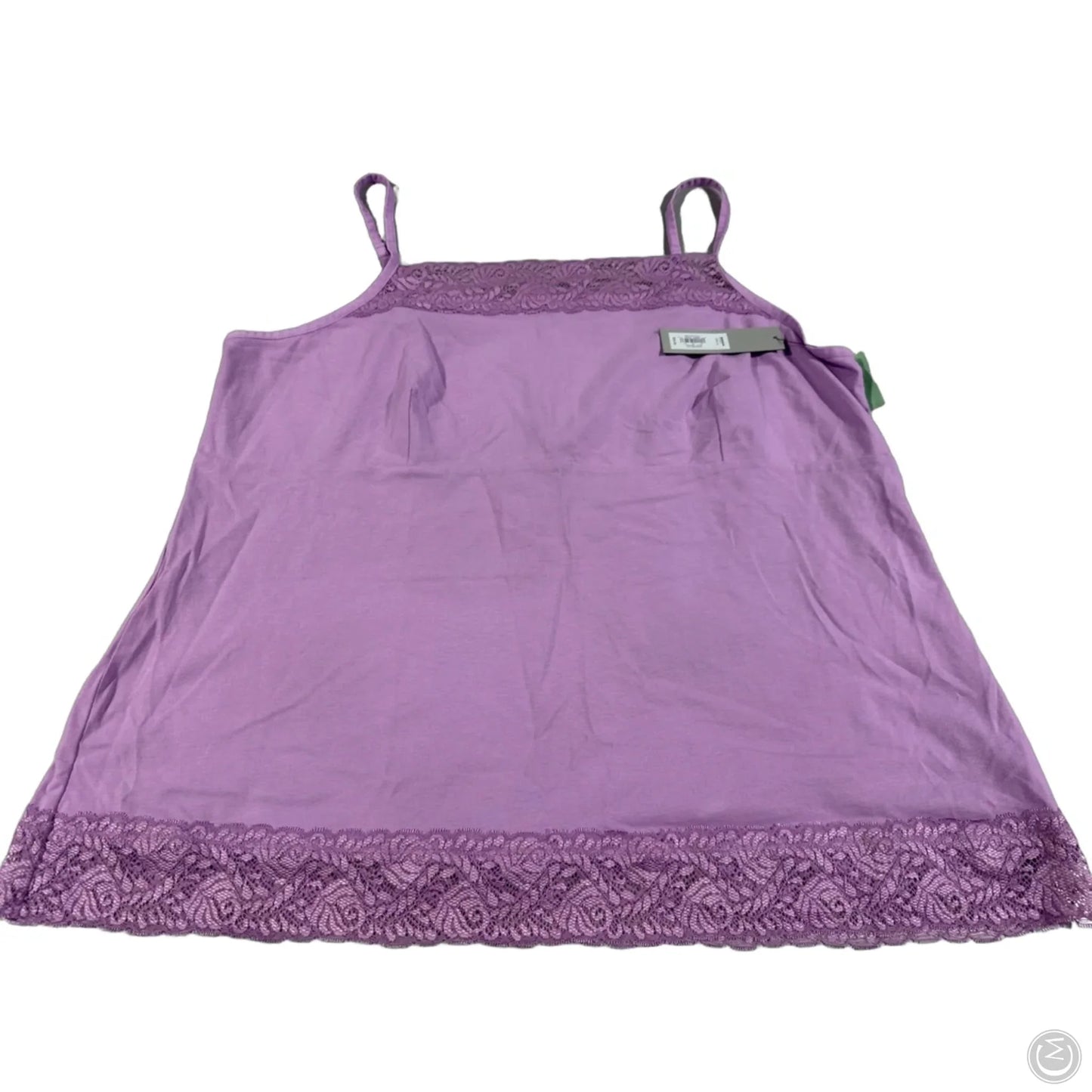 Tank Top By Apt 9 In Purple, Size: 2x