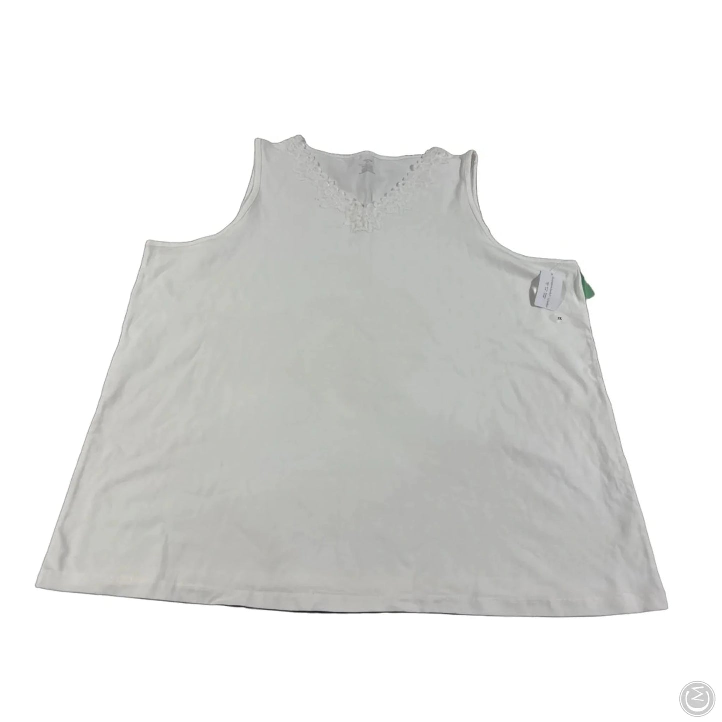Tank Top By Cj Banks In White, Size: 3x