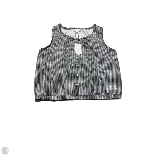 Tank Top By Chelsea And Theodore In Black & White, Size: 1x