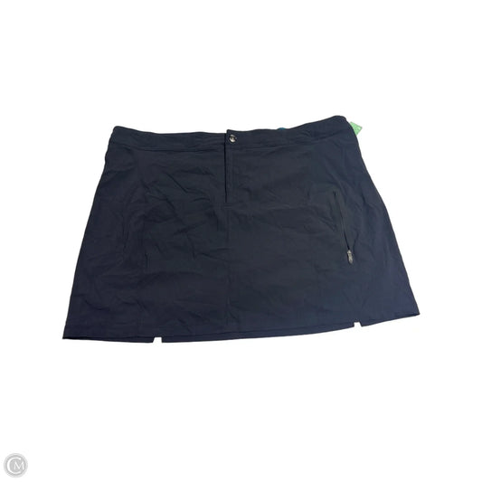 Athletic Skirt By Columbia In Black, Size: 1x