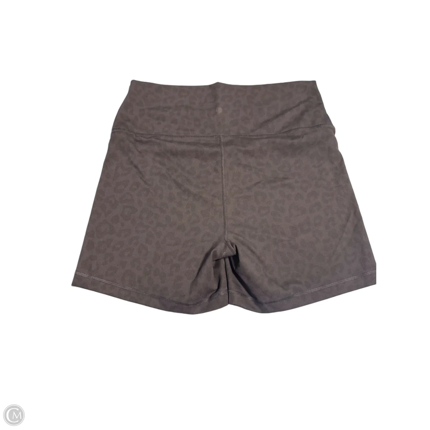Athletic Shorts By Yogalicious In Brown, Size: Xxl