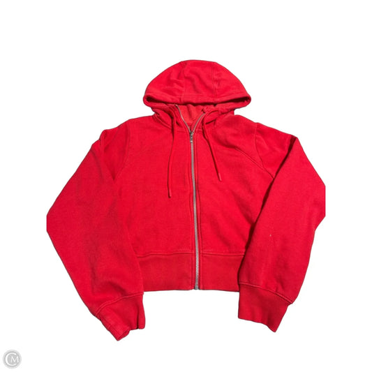 Sweatshirt Hoodie By All In Motion In Red, Size: L