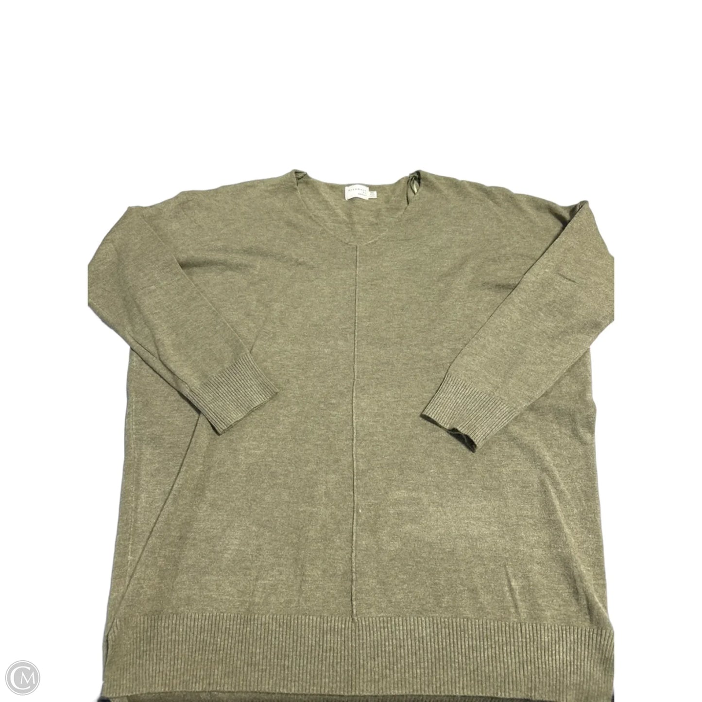 Top Long Sleeve By Debut In Green, Size: M