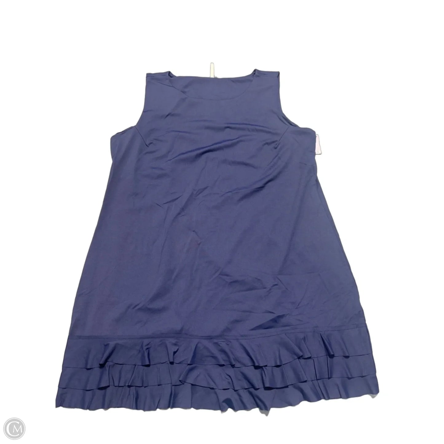 Dress Casual Midi By Lulu B In Blue, Size: 1x