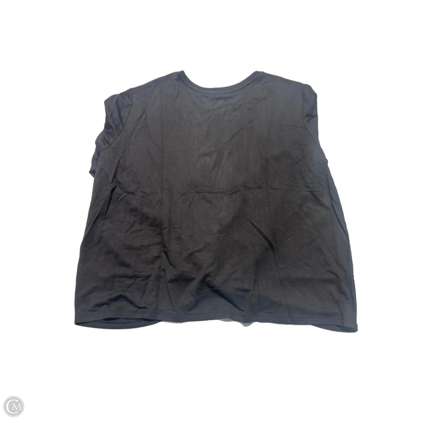 Top Long Sleeve By Tribal In Black, Size: Xxl