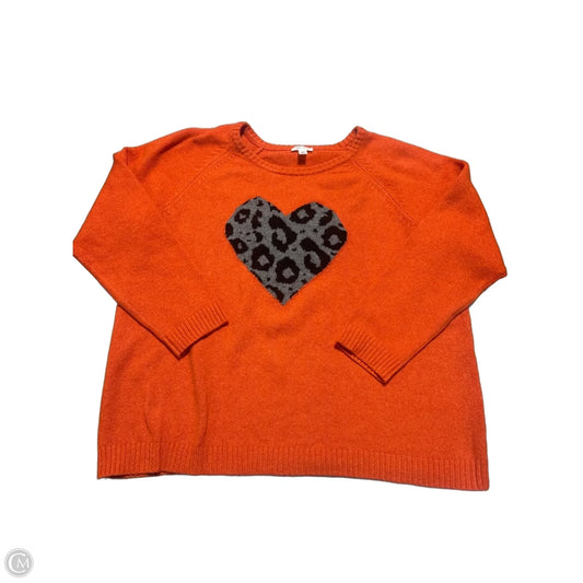 Sweater By Tribal In Orange, Size: Xxl
