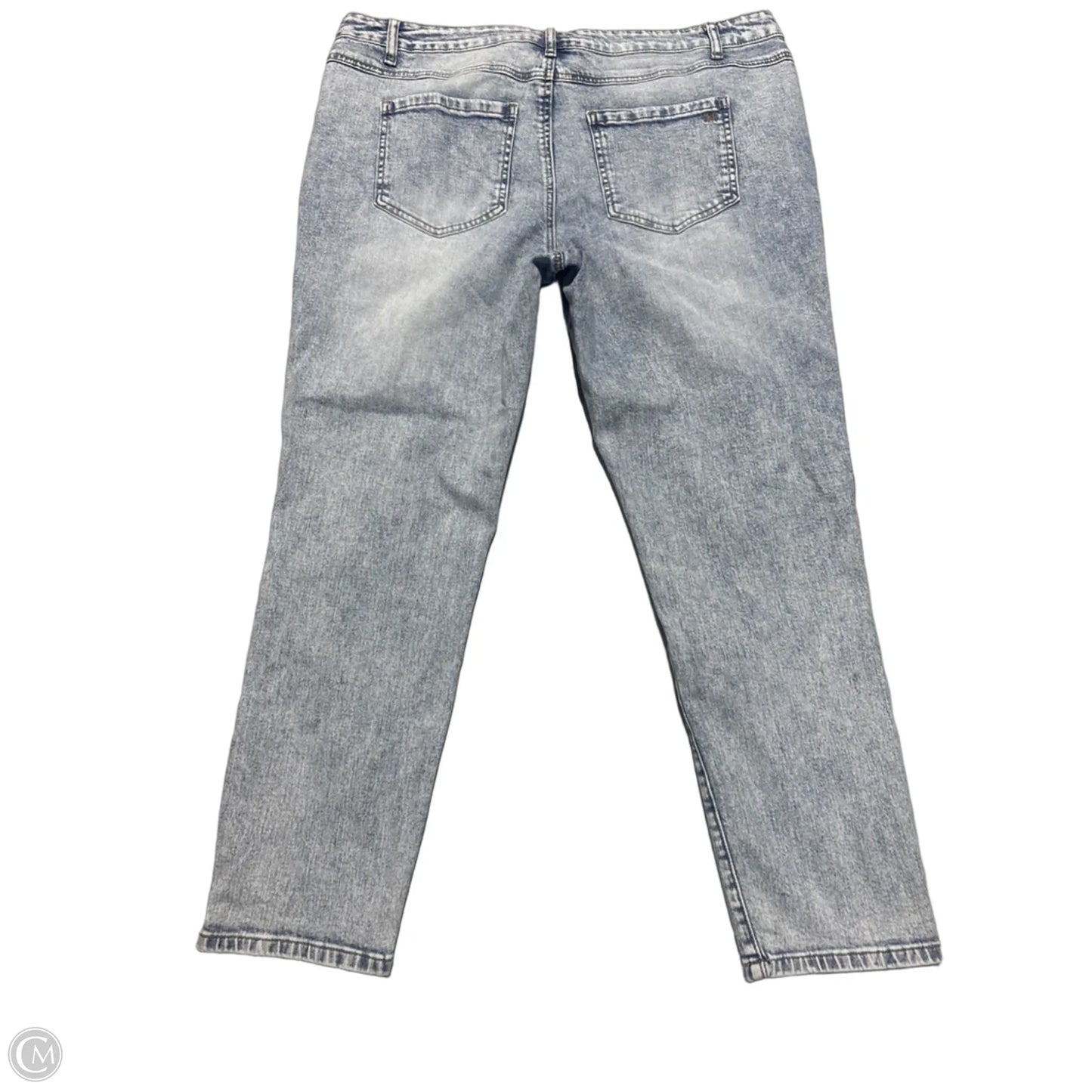Jeans Straight By Grace & Lace In Blue, Size: 16