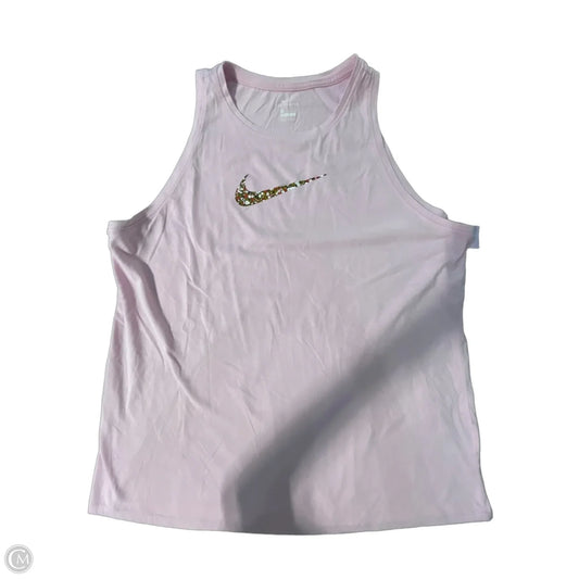 Tank Top By Nike In Pink, Size: Xl