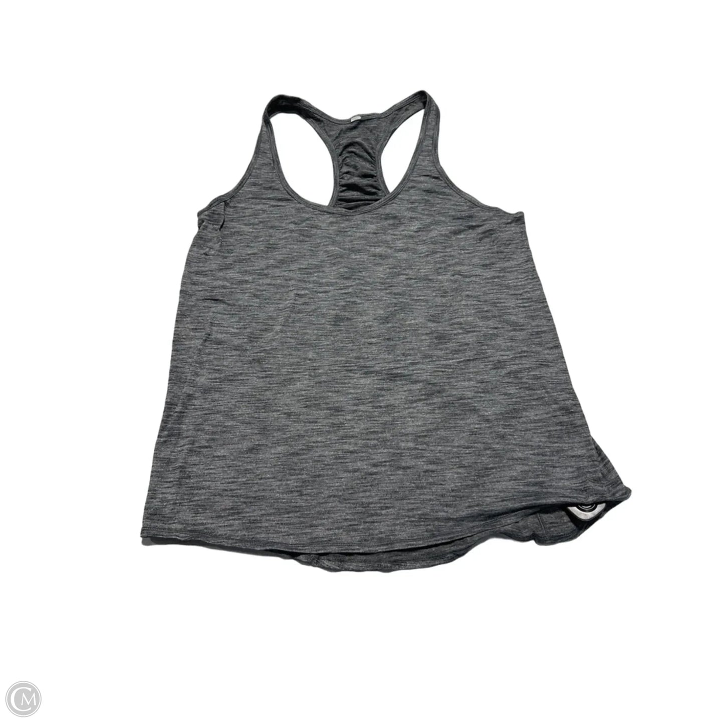 Athletic Tank Top By Lululemon In Grey, Size: M