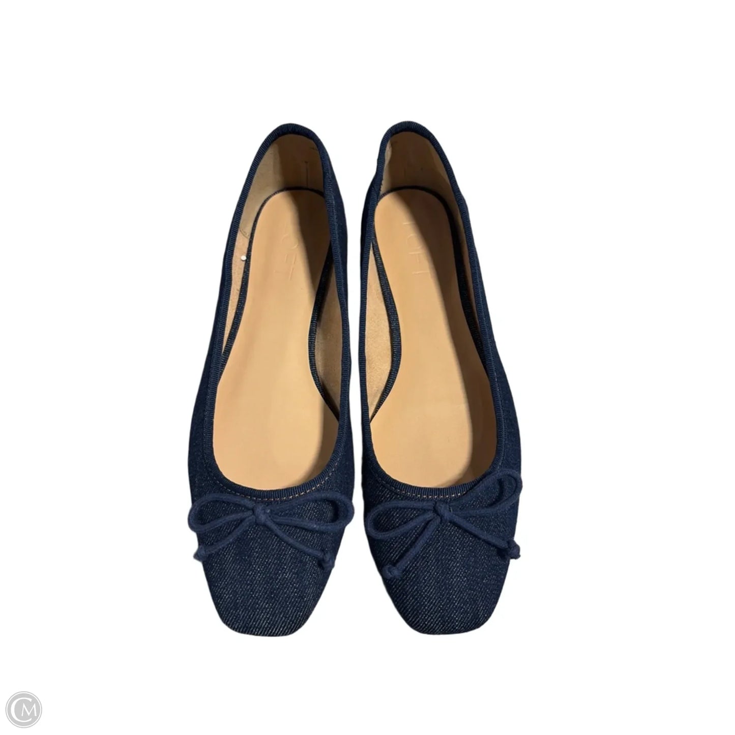 Shoes Flats By Loft In Blue, Size: 7