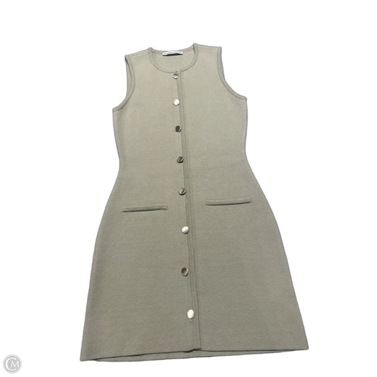 Dress Casual Midi By Abercrombie And Fitch In Green, Size: Xs