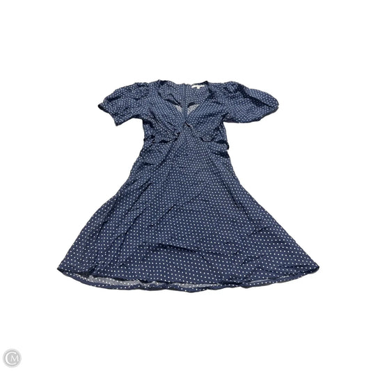 Dress Casual Midi By Madewell In Blue, Size: S