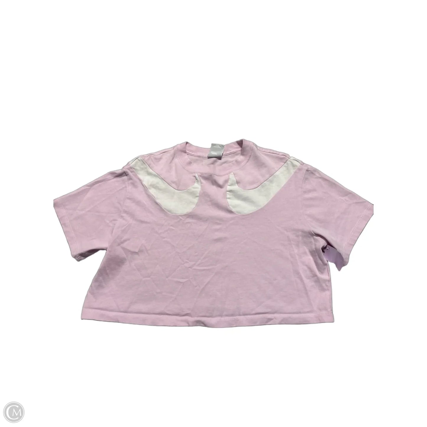 Top Short Sleeve By Nike In Pink, Size: S
