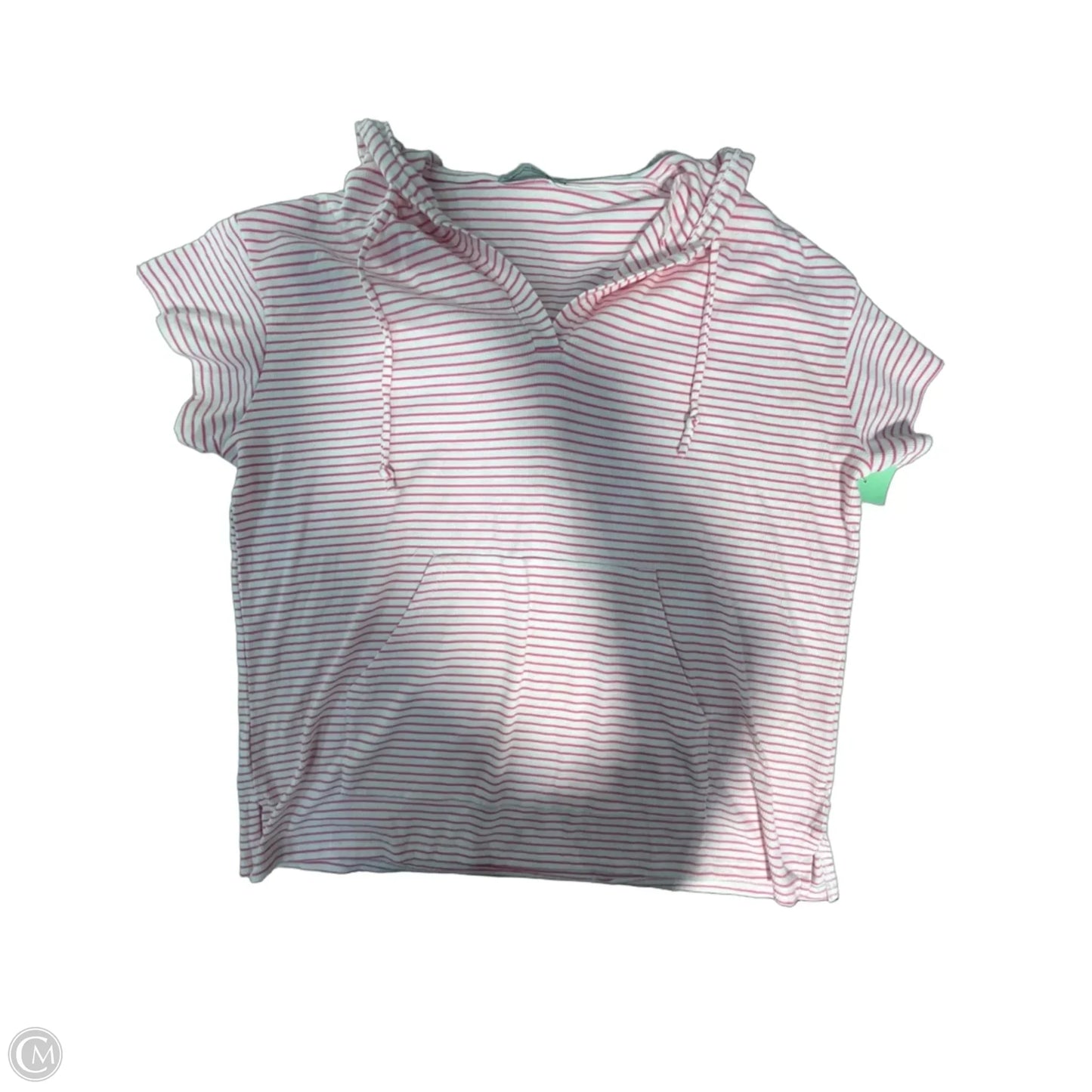 Top Short Sleeve By Cmc In Pink, Size: L