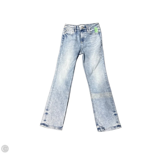 Jeans Straight By Vervet In Blue, Size: 4