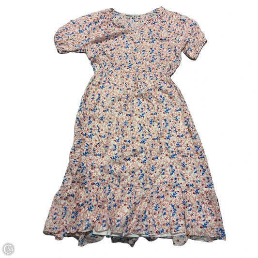 Dress Casual Maxi By Collective Concepts In Floral Print, Size: L
