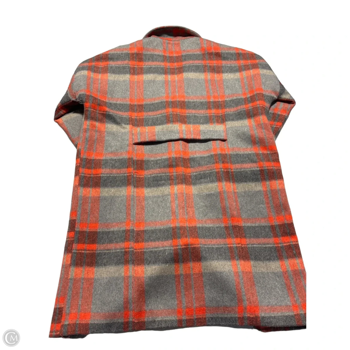 Coat Wool By Cmc In Plaid Pattern, Size: L