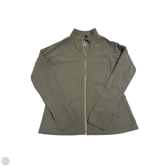 Athletic Jacket By Cmc In Green, Size: S